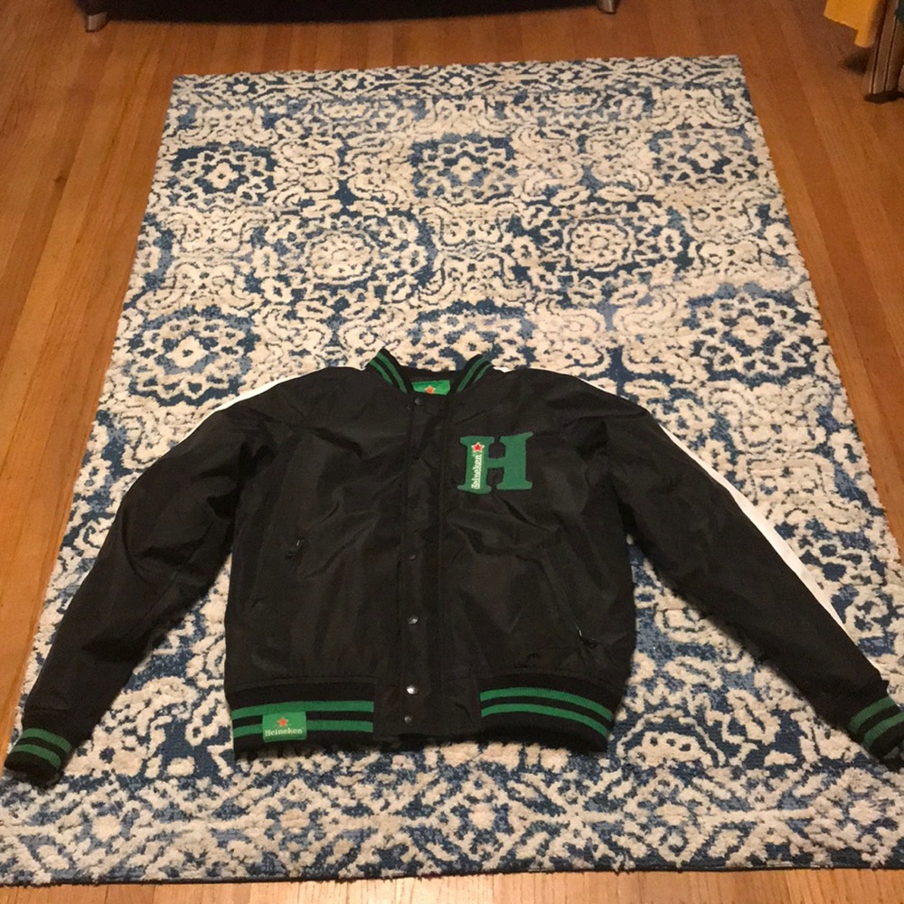 Heineken zip up jacket